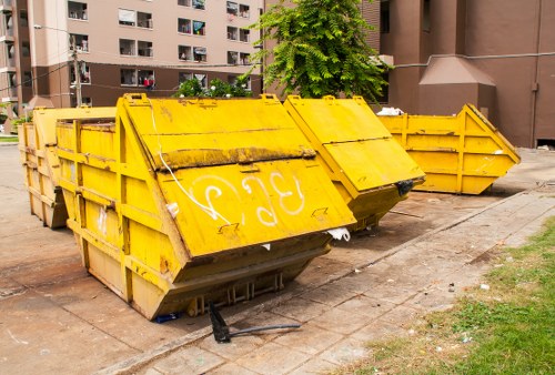 Residents participating in waste recycling in Stratford