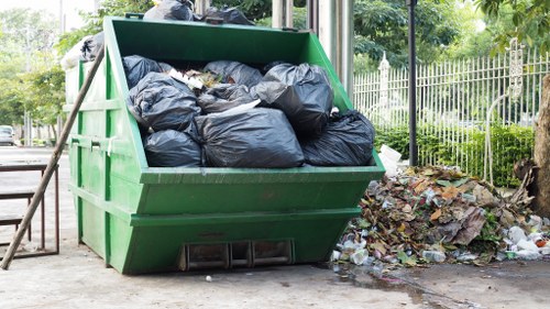 Trucks for builders waste removal in Stratford